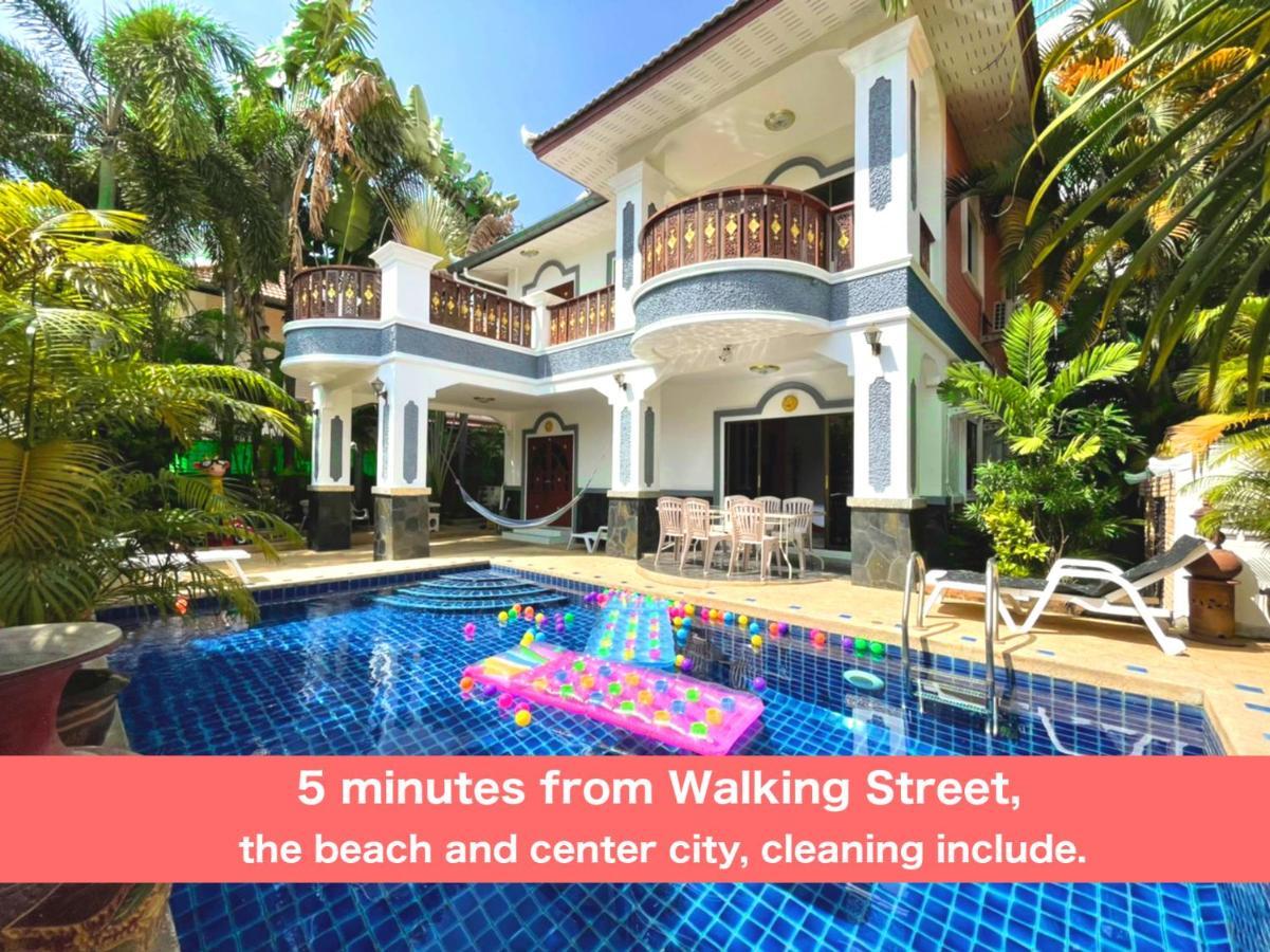 Madee Villa - Pattaya Holiday House Walking Street 6 Bedrooms Exterior foto